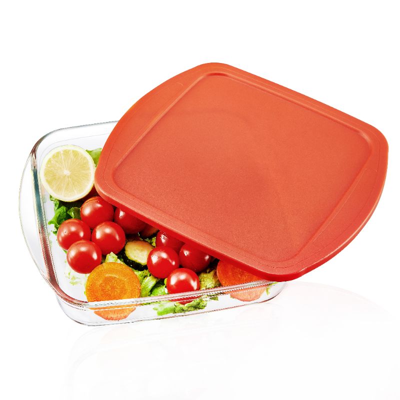 Square Glass Baking Pans Dishes Trays Manufacturer_Wholesaler_Supplier